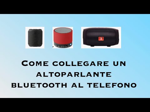 Video: Come Mi Collego A Un Altoparlante? Come Accendere E Configurare La Musica Tramite Bluetooth? Schema Di Collegamento Degli Altoparlanti