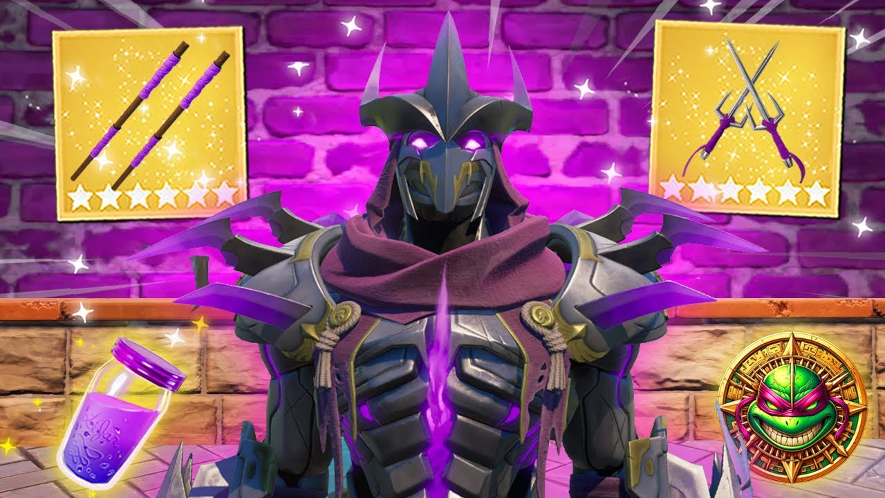 The TMNT *SHREDDER* Challenge in Fortnite