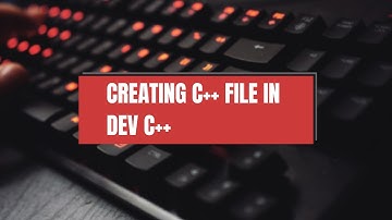 How to Make a C++ source file on Dev C++ | How to open a C++ Project on Dev C++ | lec no 0