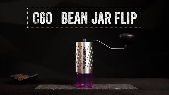 Comandante C60 - Workflow Tip: the Bean Jar Flip