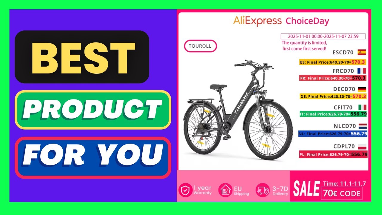 Touroll J1 ST Trekking Bike