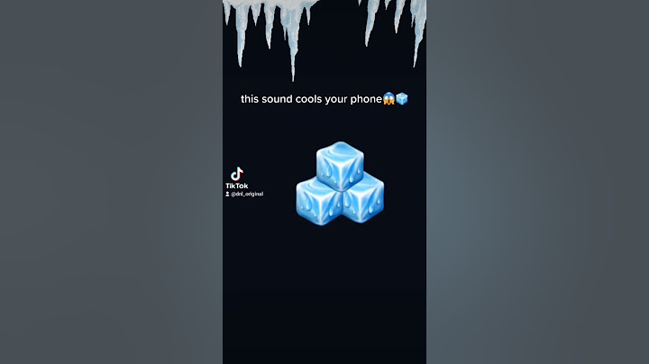 this sound cools your phone🧊🧊🧊