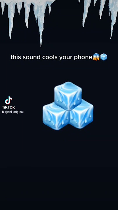 this sound cools your phone🧊🧊🧊