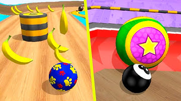 ⭕Epic Race Level 🍌Banana Frenzy ⚽Goal Ball in Going Balls ➡ Video SpeedRun Gameplay