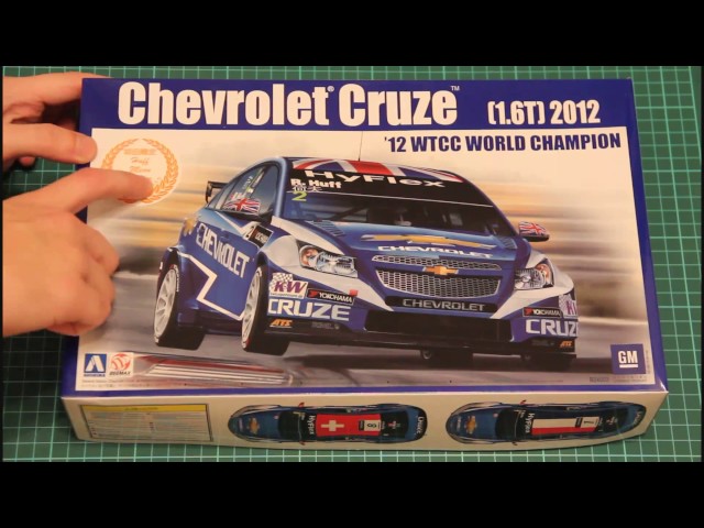 Aoshima 1/24 Chevrolet Cruze (1.6T) 2012 WTCC Champion (B24003