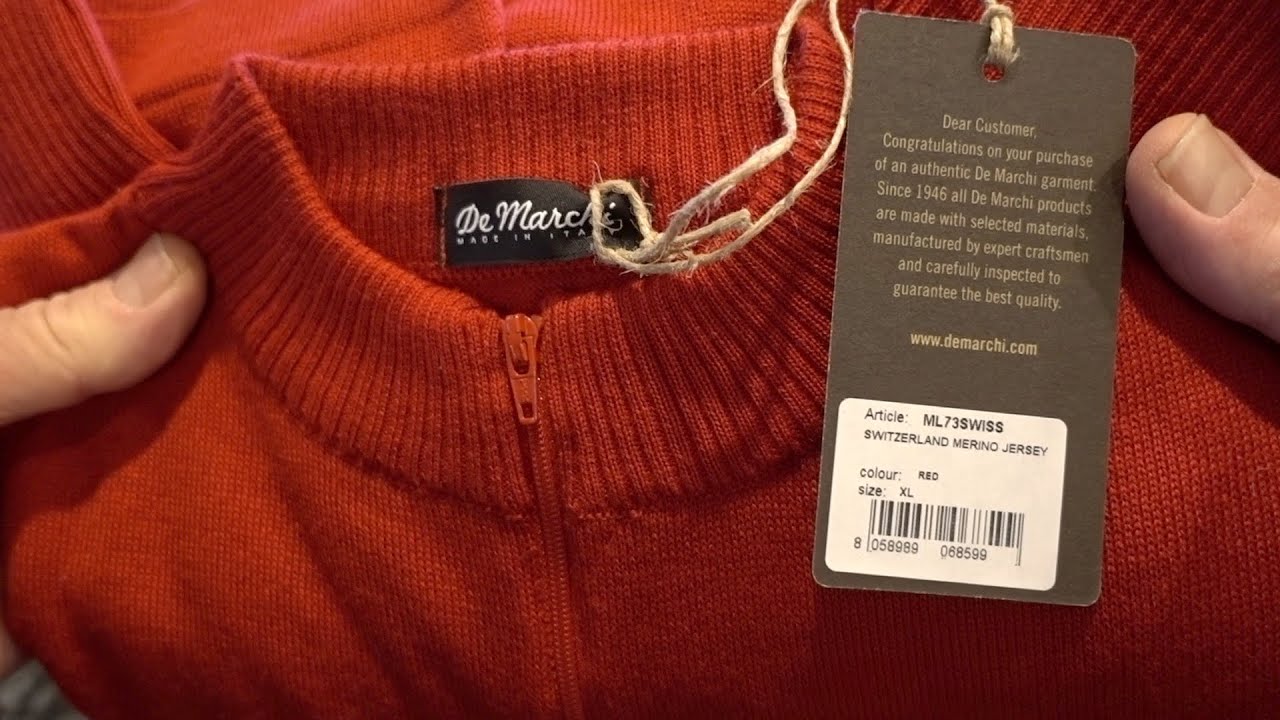 Unboxing De Marchi Switzerland Merino Cycling Jersey