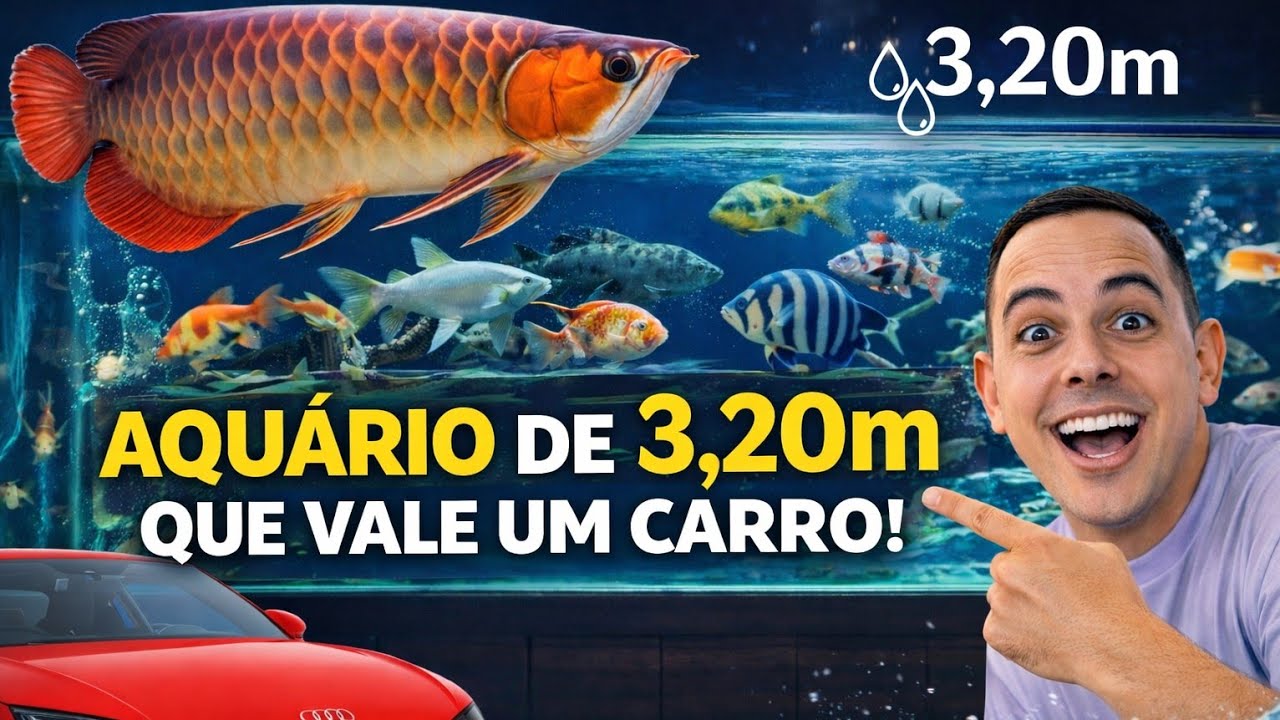 AQUÁRIO QUE VALE MAIS QUE UM CARRO!