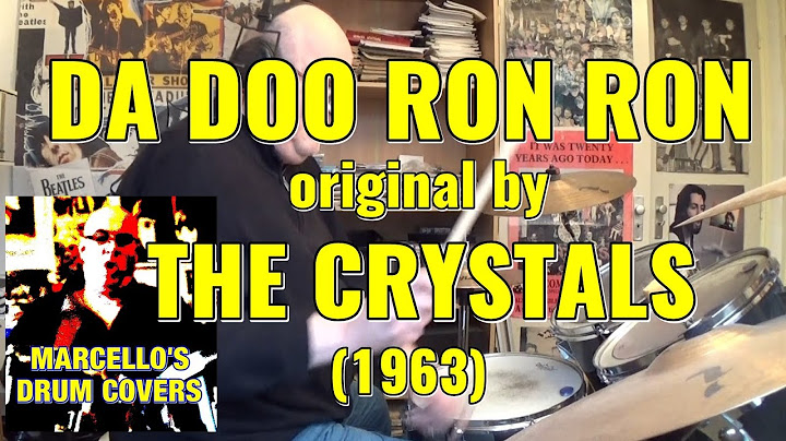 Da Doo Ron Ron Drums version - Drums performance video thumbnail