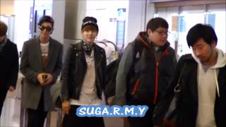 20131206　HanedaAirport  BTS　SUGA