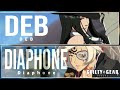 【GGST】DEB(Testament) vs Diaphone(Baiken) High Level Gameplay【Guilty Gear Strive】【Steam/60FPS】