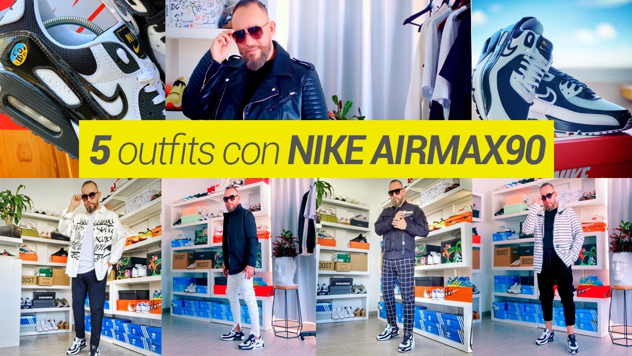 dinero su pasillo CÓMO VESTIR NIKE AIR MAX 90 de la forma CORRECTA! - EP 10 - YouTube