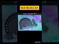 Flute Mandala Art 2 #shorts #2 #art #viral #drawing #meditativemandalaart #craft #painting #artist