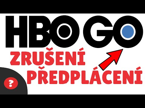 Jak ZRUŠIT PŘEDPLATNÉ pro HBO GO | Návod | HBO GO / PC