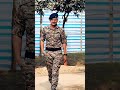 Fauji Attitude | CRPF Uniform | Tere Ishq Mein | Emotional Video #realindia #police #attitudereel