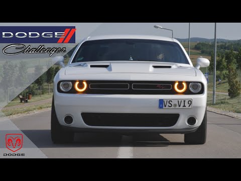 Dodge Challenger Muscle Car (Masina americana cu un abdomen plat) + 0-100 km/h!