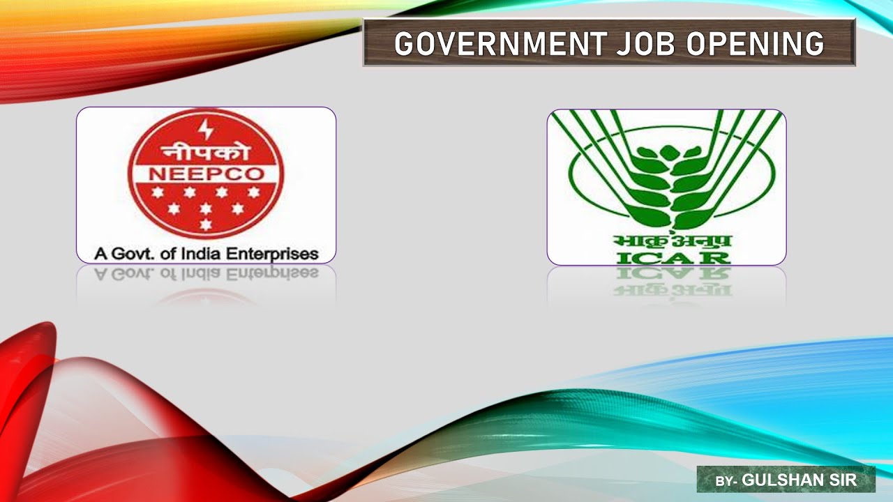 Dainik Rozgaar!! Part-04  NEEPCO ICAR-ICWA Job Opening