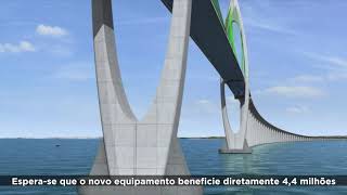 Construção da Ponte Salvador-Itaparica deve começar em um ano, gerando 8 mil novos empregos diretos