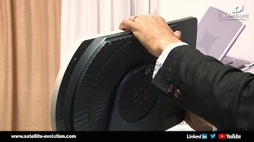 Satcube satellite terminal demo