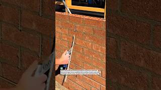 Brick Joint Finishing Technique Improves Wall Durability Fast #Brickwork #Masonry #Construction