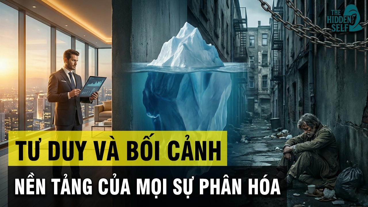 NỀN TẢNG CỦA MỌI SỰ PHÂN HÓA: TƯ DUY VÀ BỐI CẢNH CHÍNH LÀ SỰ KHÁC BIỆT TẠO NÊN CHÊNH LỆCH GIÀU NGHÈO