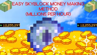 *EASY* Minecraft Hypixel Skyblock Money Making Method *MILLIONS PER HOUR*