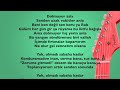 Velet & Ece Mumay - Olmadı (Sözleri/Lyrics)