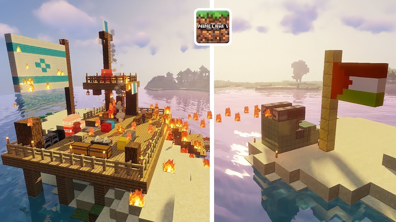 Minecraft Gaza A sweeping attack on the headquarters of the Israeli force s🇵🇸🇮🇱 ...
