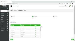 How to import a vendor list in Opulent Business.
