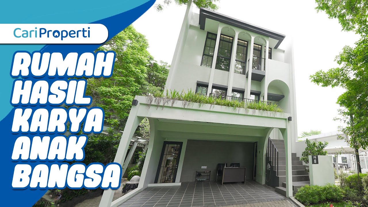 RUMAH HASIL KARYA ANAK BANGSA!! Review Rumah Mewah di Aether BSD @ Greenwich Park