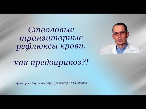 Стволовые транзиторные рефлюксы крови, как предварикоз?!