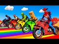 Spider-Man Rescue الرجل العنكبوت انقاذ باتمانbatman vs iron man vs venom funny Game GTA 5 superhero