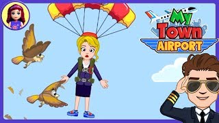 My Town : Airport App Silly Gameplay with Millie & Me Kids Toys screenshot 3