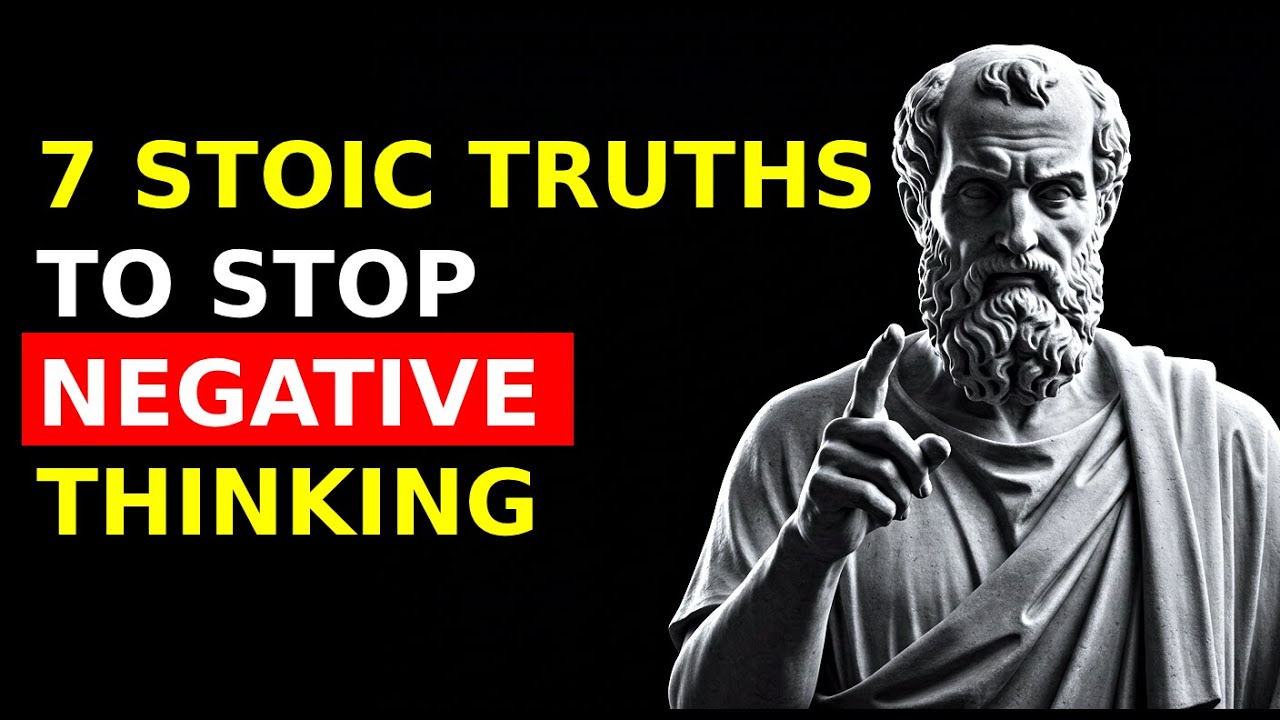 Kill Negative Thoughts with Stoic Wisdom | Marcus Aurelius, Seneca, Epictetus
