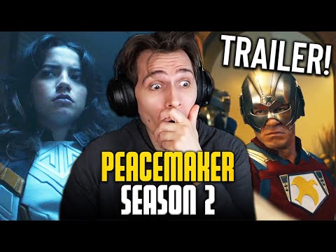 Peacemaker Season 2 - Official Teaser Trailer REACTION!!