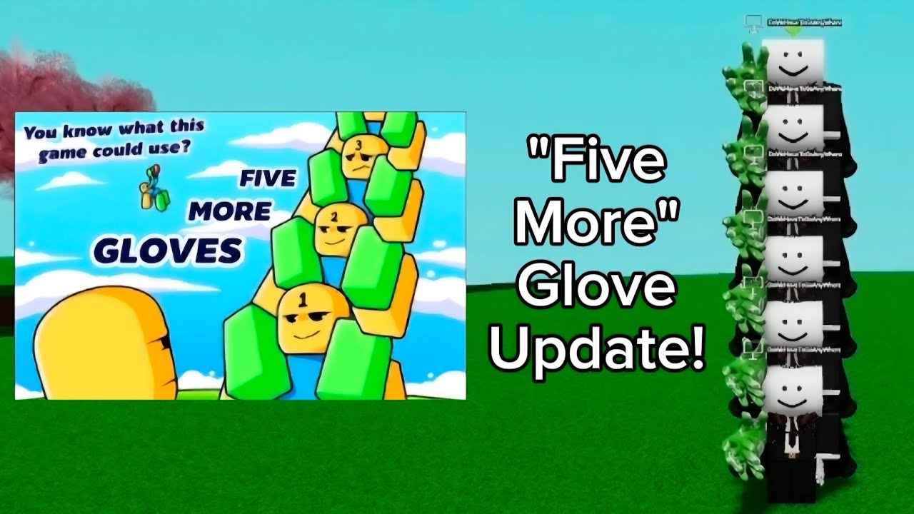 Everything NEW in The "5 More" Glove Update | Roblox Slap Battles 👏 ...