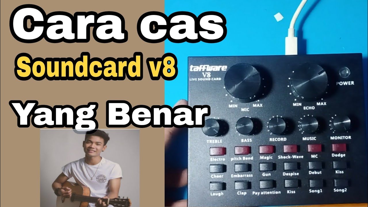 CARA CAS SOUNDCARD V8 BENAR