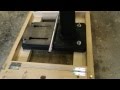 Homemade mobile base for a drill press