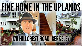 Fine home in The Uplands neighborhood of Berkeley - 170 Hillcrest Road, Berkeley, CA