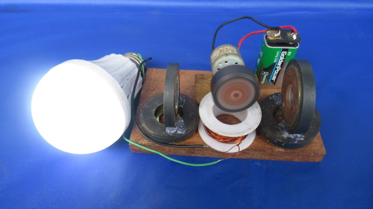 How to make free energy device using magnets - DIY life hacks at home 2018 - YouTube
