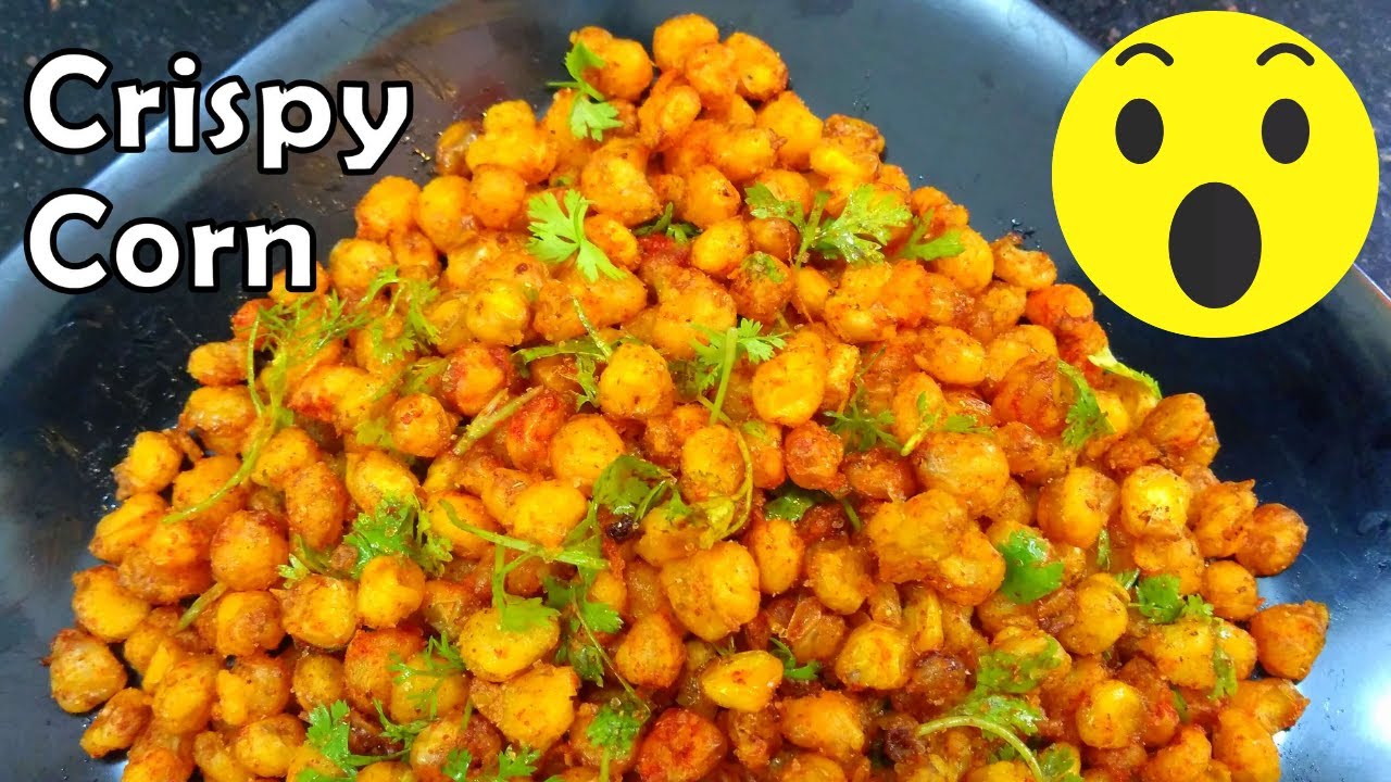 Crispy Corn Recipe (Sweet Corn Recipe) Restaurant style in Telugu