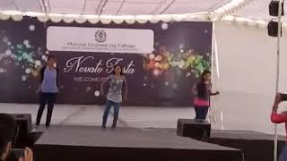 Performance by ece students @matrusri freshers  2k17..