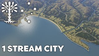 Can we build 1 city in 1 stream?