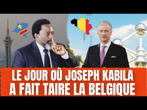 🛑JOSEPH KABILA FACE À BELGIQUE: IL FAUT QU'IL AIT LE RESPECT ENTRE NOUS, LA RDC EST INDÉPENDANTE
