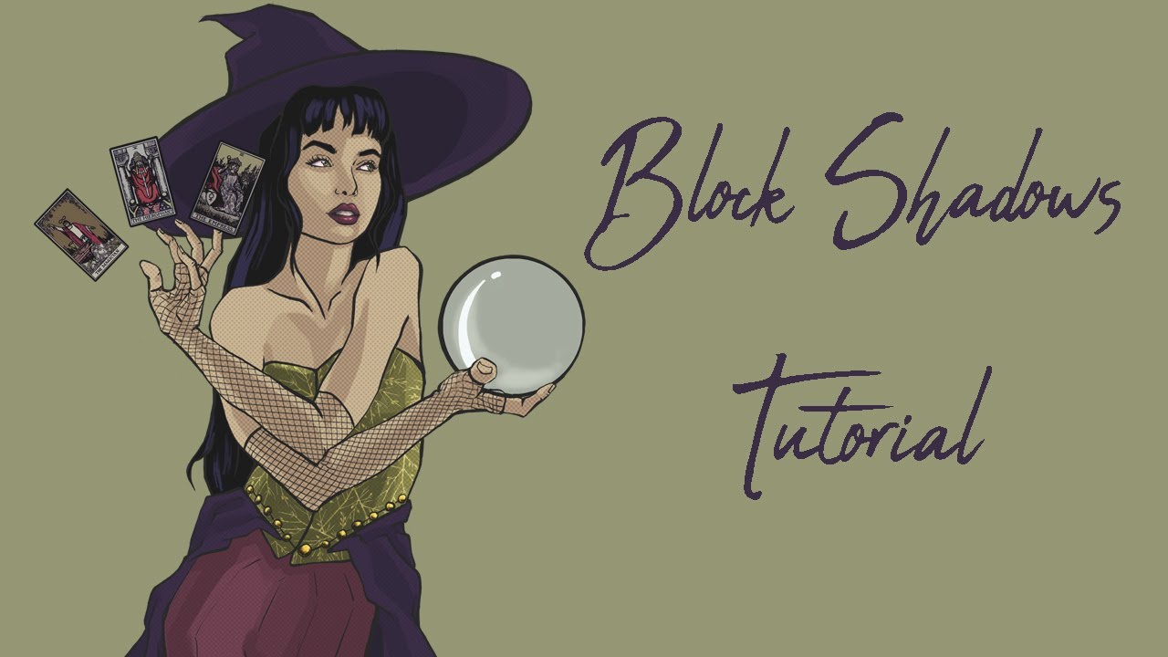Comic Style Shading - Photoshop Tutorial - YouTube