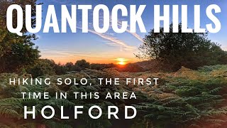 Quantocks solo circular hike from Holford, a beautiful village very close to the A39