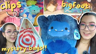 Squishmallow hunt with me for NEW TARGET SQUISH!! + opening blind bags!!