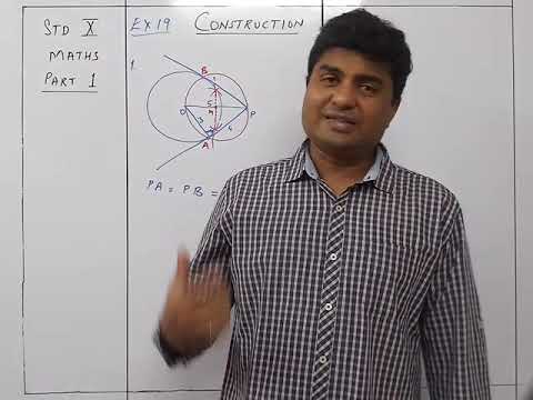 Maths X Construction Part 1 - YouTube