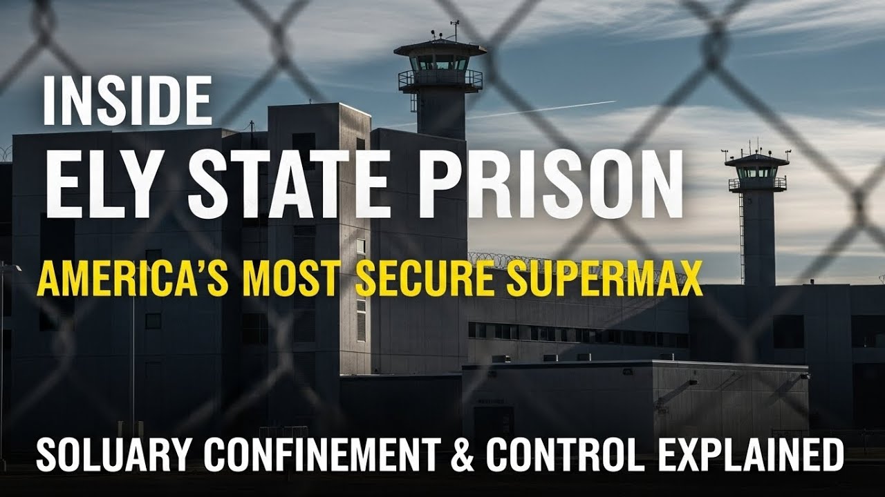 Inside Ely State Prison: America’s Most Secure Supermax | Solitary Confinement & Control Explained