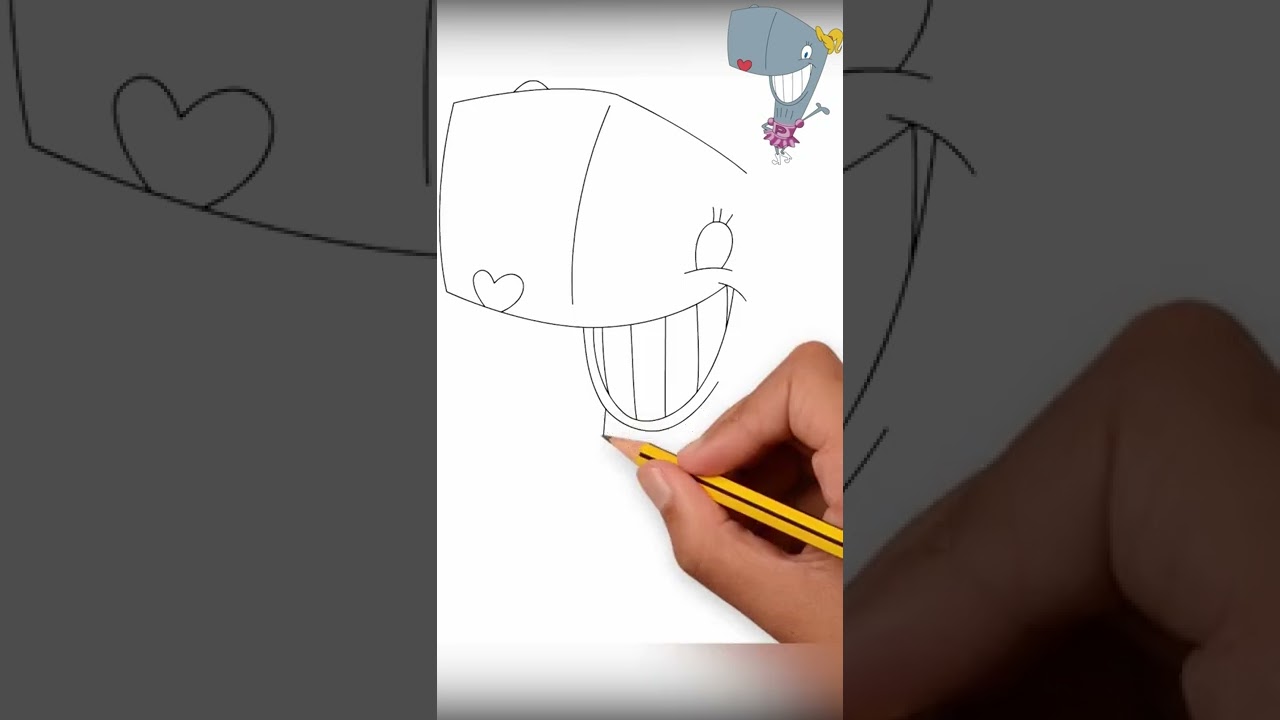 Draw Pearl Krabs | SpongeBob SquarePants