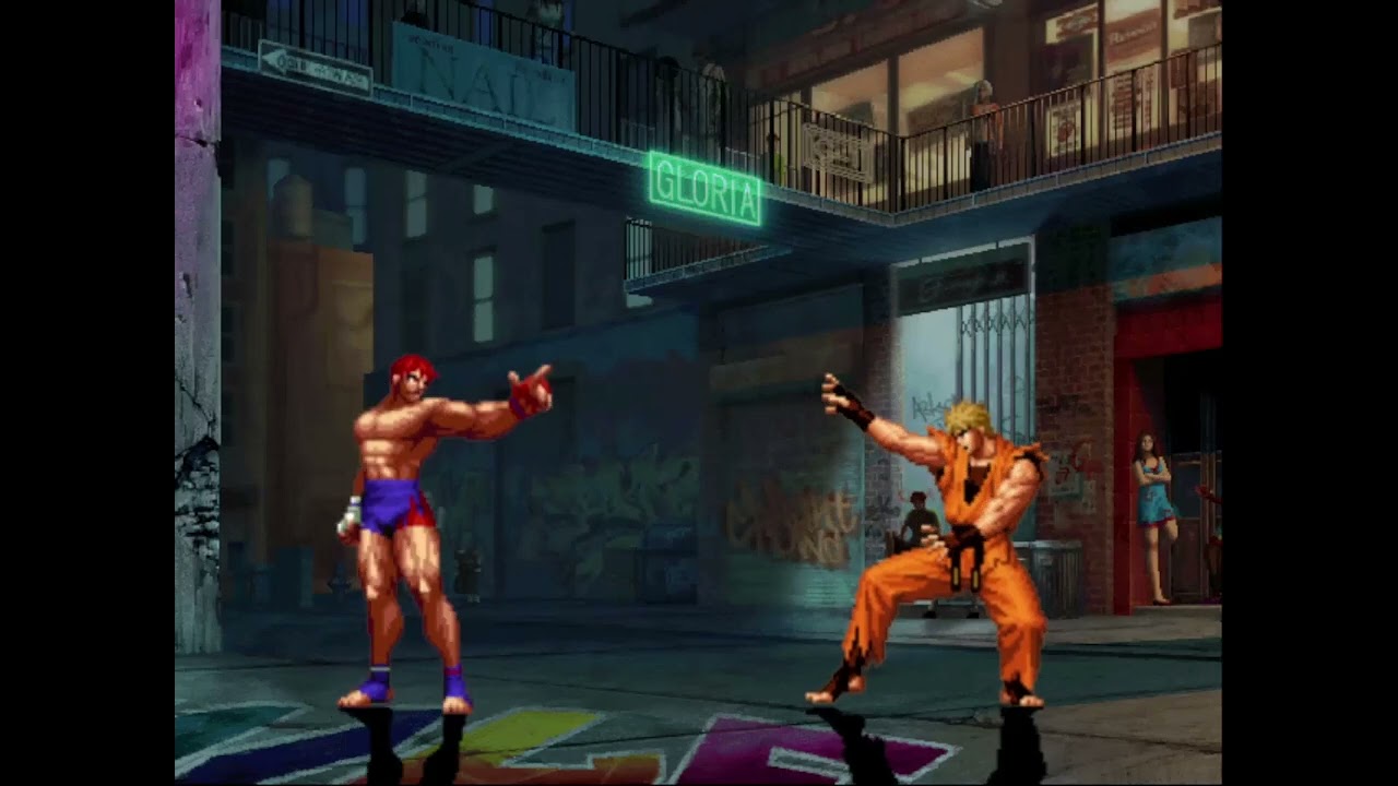 King of Fighters XI - Gai vs Ryo (Special Intro)